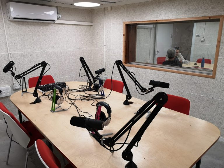 Podcast studio